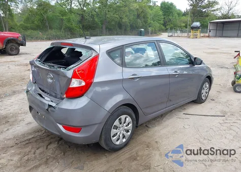 2017 Hyundai Accent Se z USA, uszkodzony, nr VIN KMHCT5AE0HU335450
